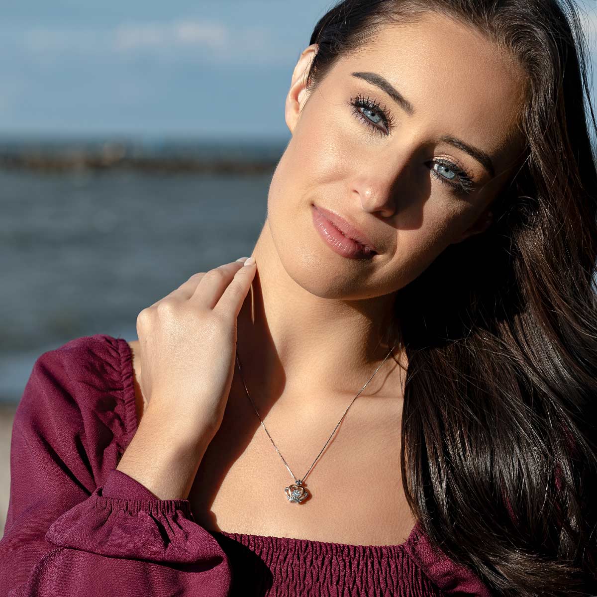 Mother Of Little Dragons - Luxe Crown Necklace Gift Set