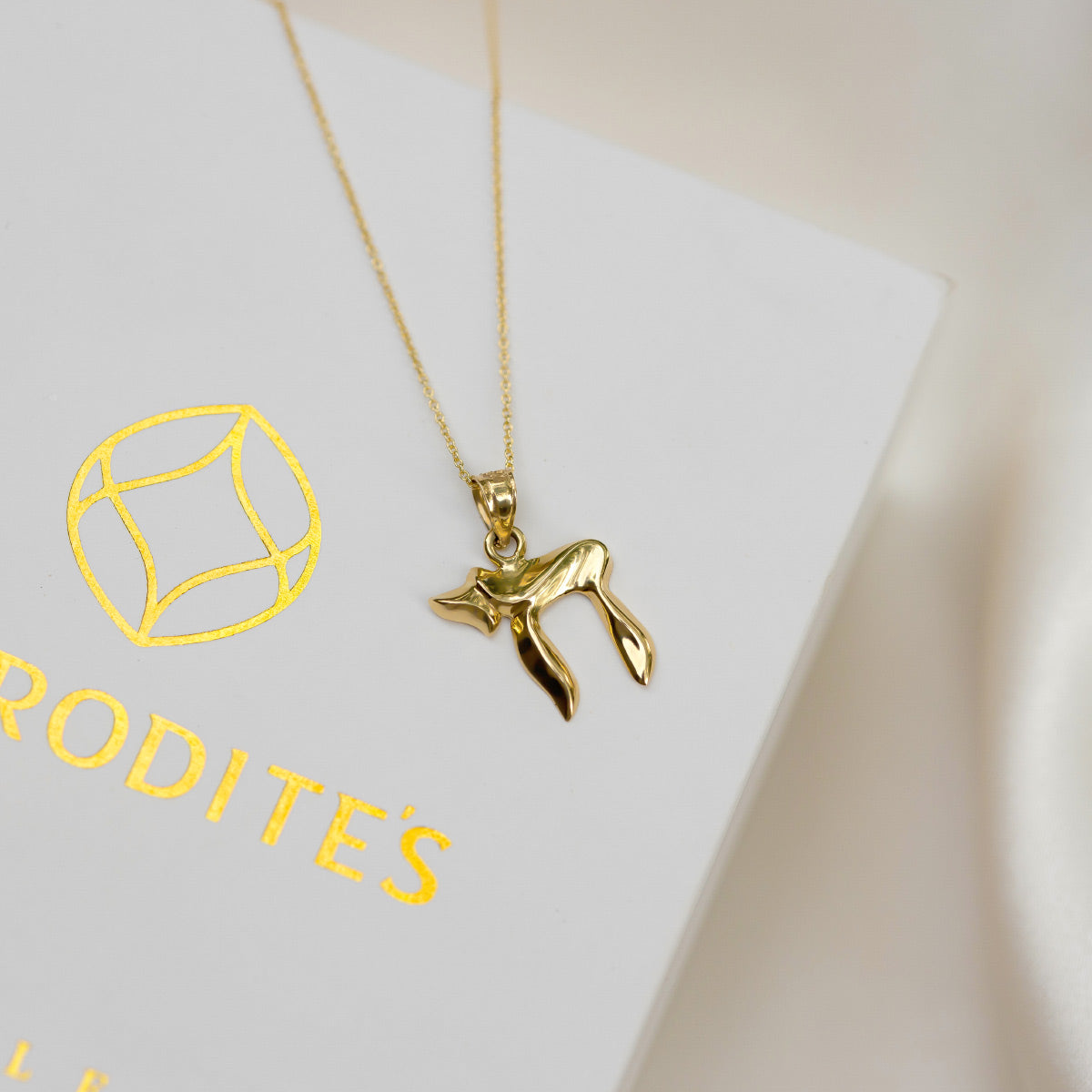 To Life - Solid Gold Chai Necklace Gift Set