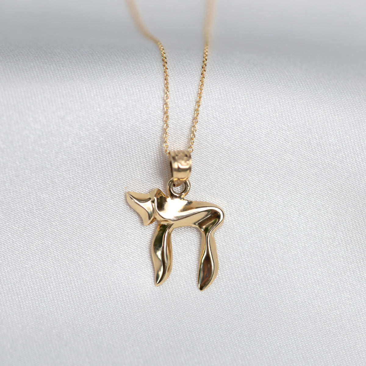 To Life - Solid Gold Chai Necklace Gift Set