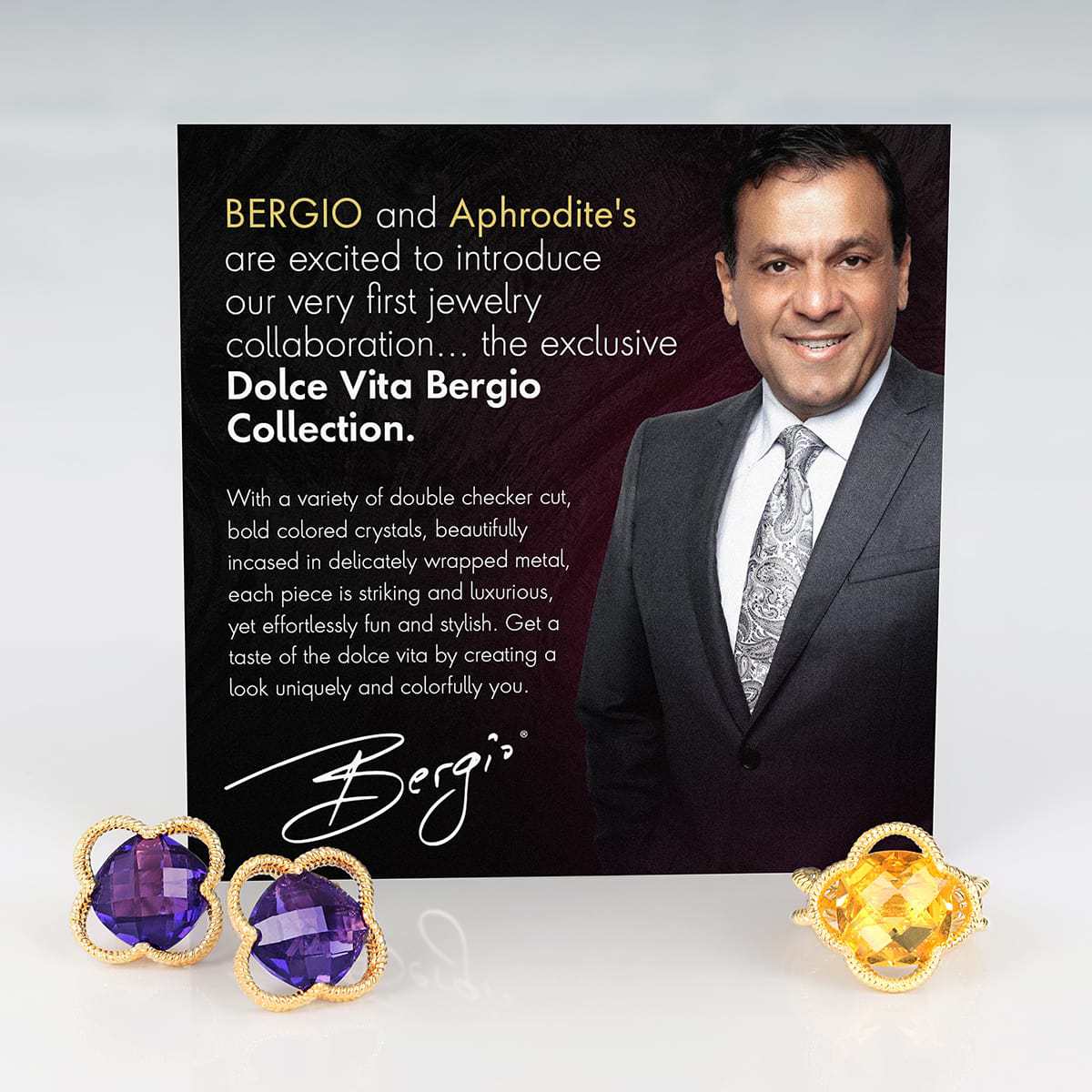 Dolce Vita Crystal Drop Earrings