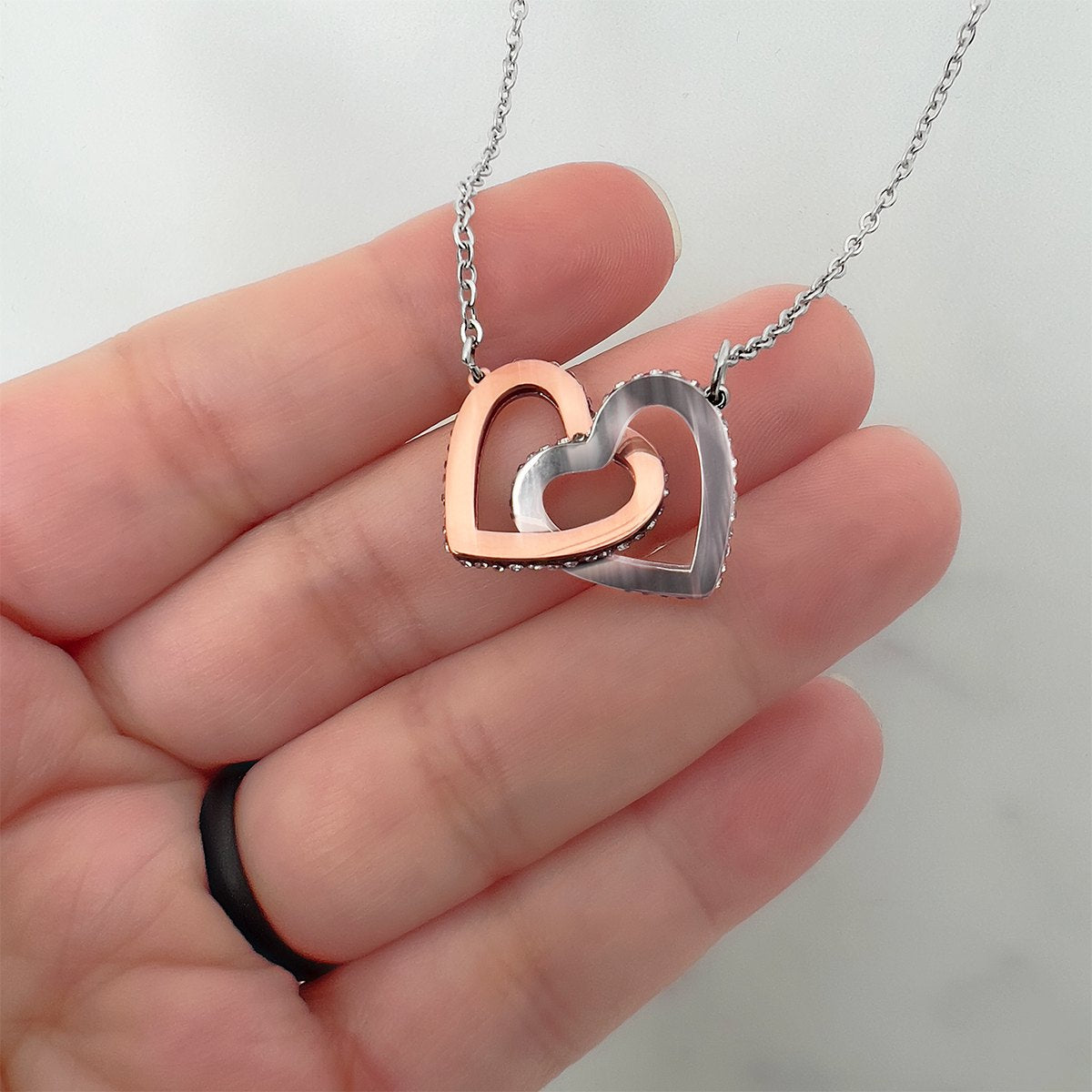 Interlocking Hearts Necklace