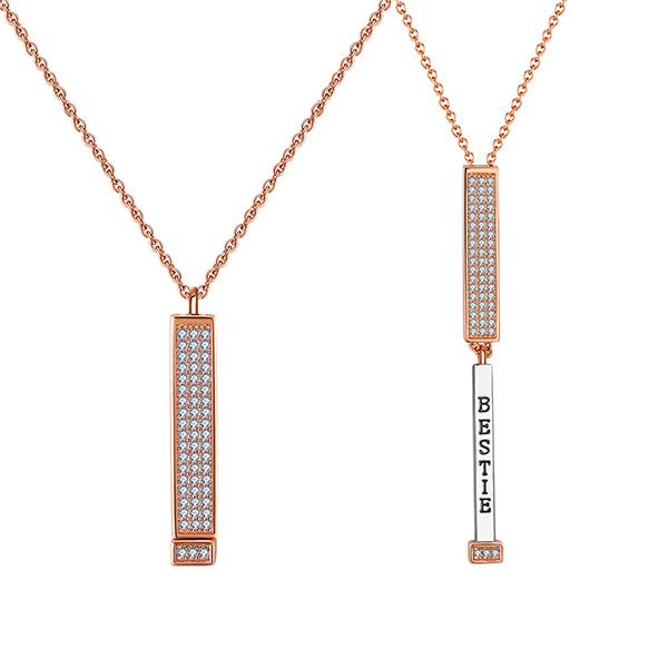 Secret Sentiments - Bestie Pendant Necklace