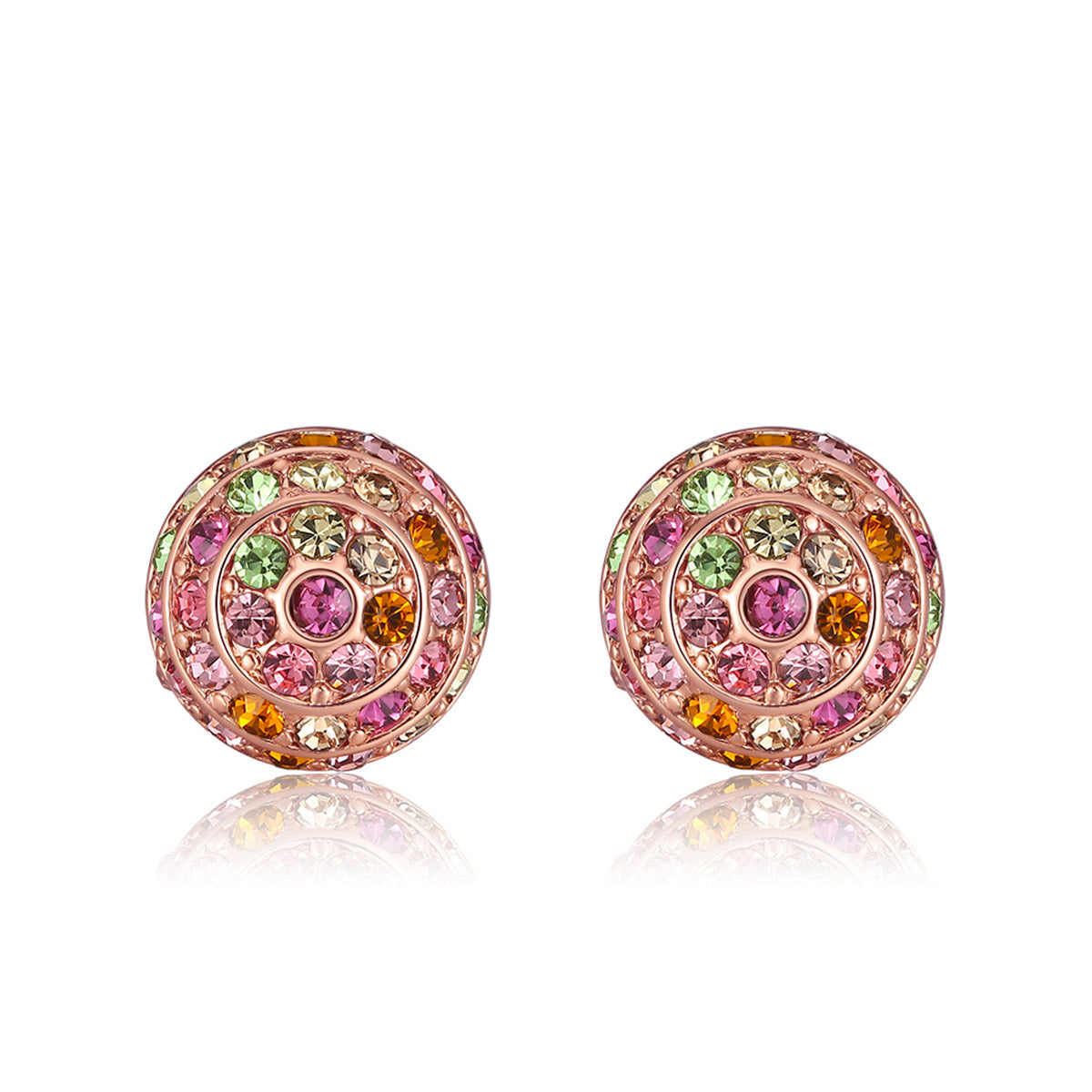 Tropic Crystals Stud Earrings