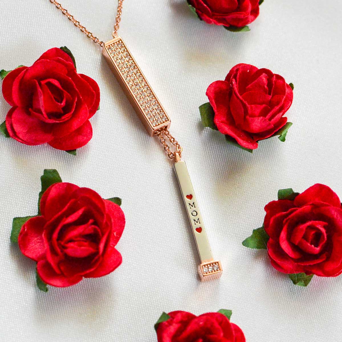 Secret Sentiments - Mom Pendant Necklace