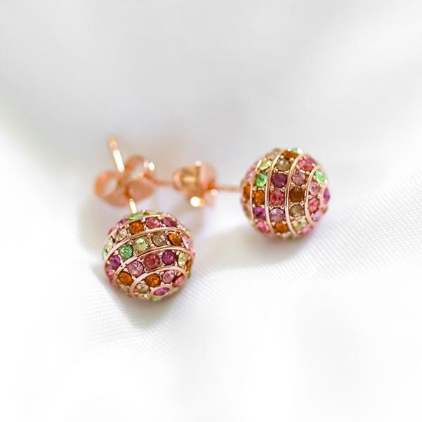 Tropic Crystals Stud Earrings