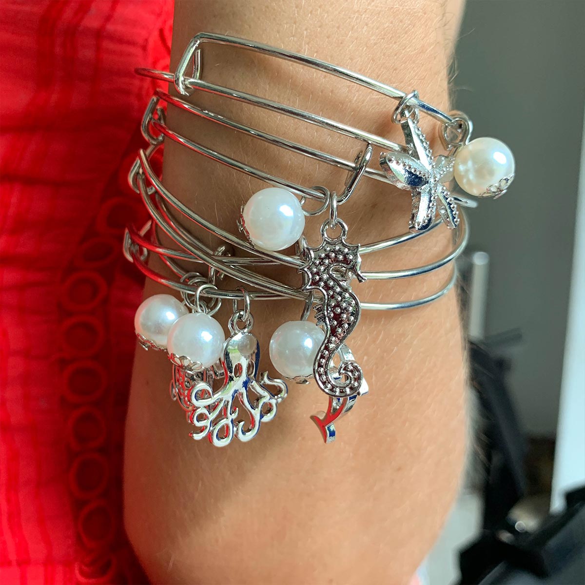Ocean Lover's Bangle Set
