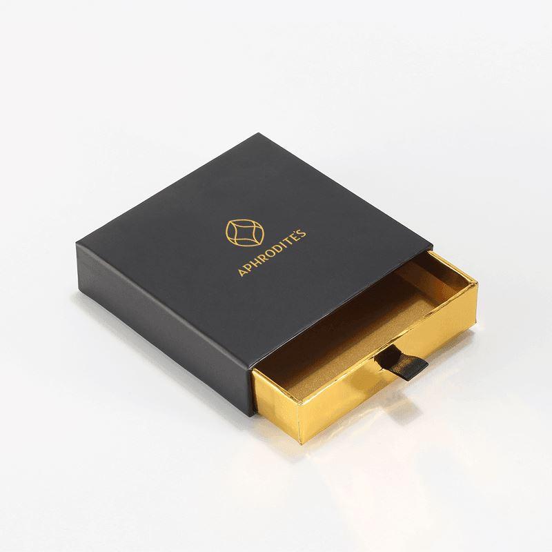 Black Gift Box with Organza Bag