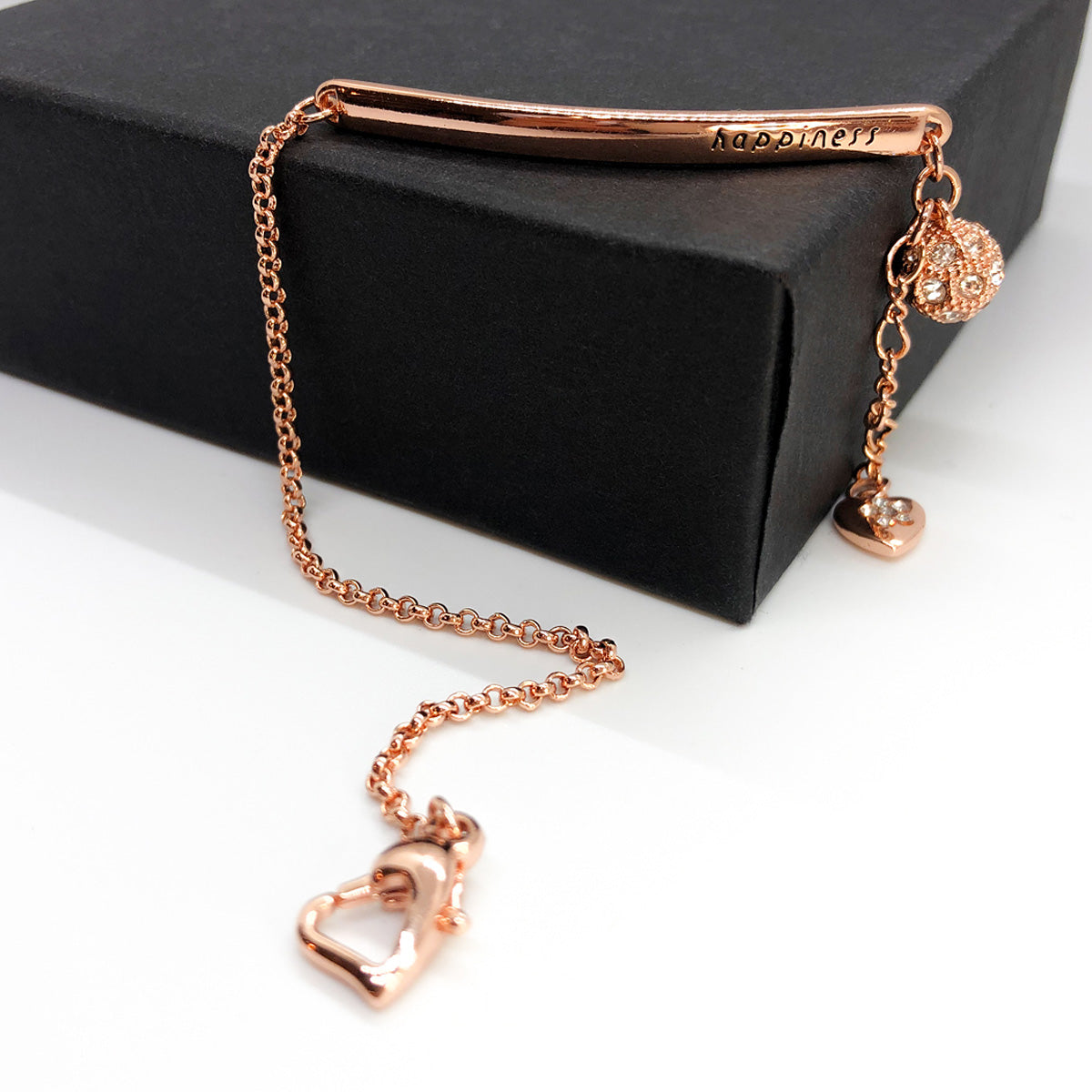 Happiness - Half Bangle Bracelet