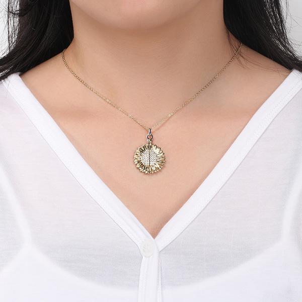 You Are My Sunshine Pendant Necklace Gift Set
