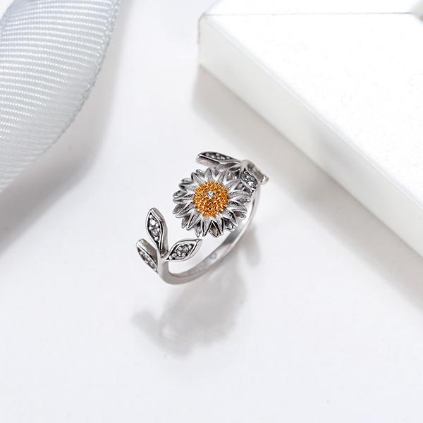 Brilliant Sunflower Ring