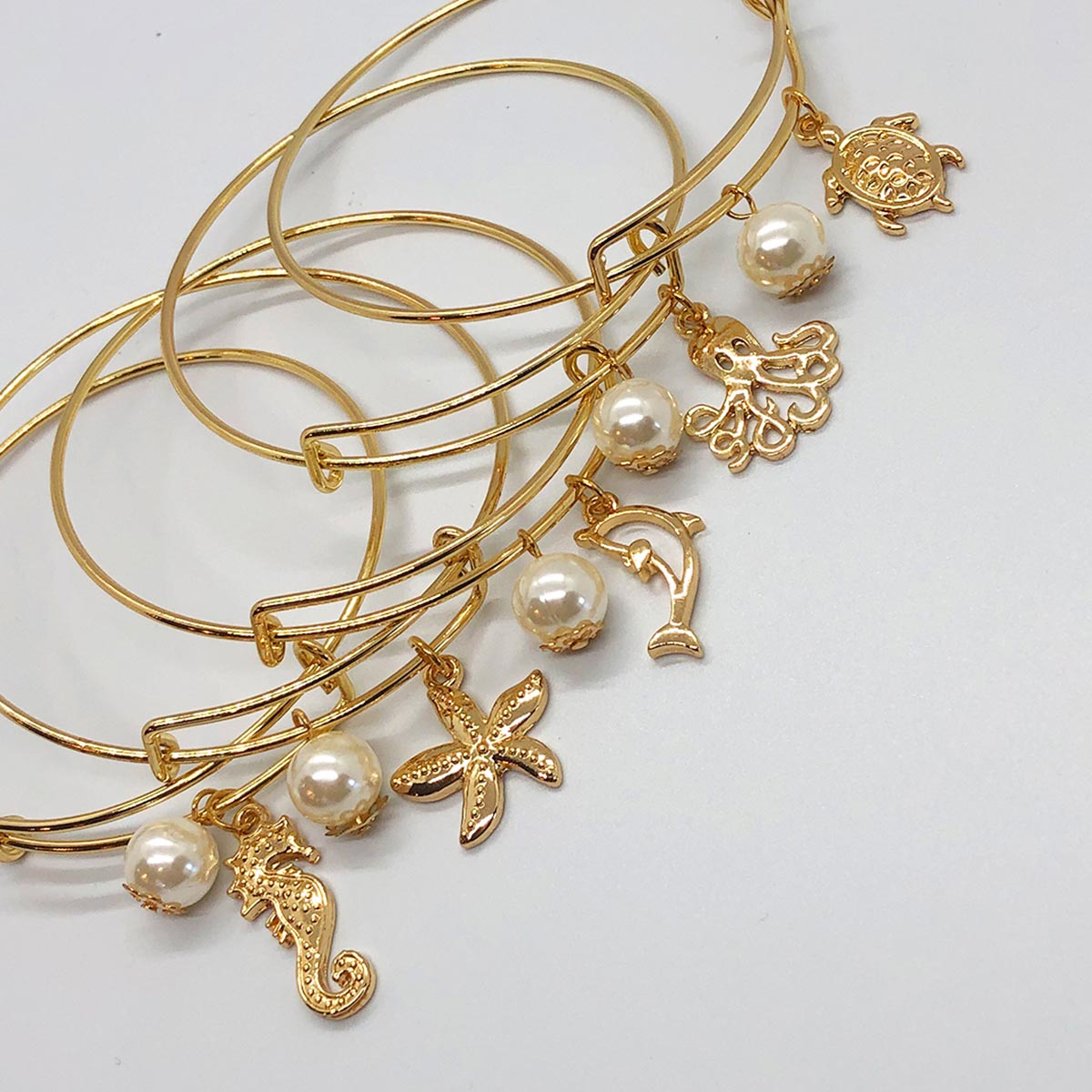 Ocean Lover's Bangle Set