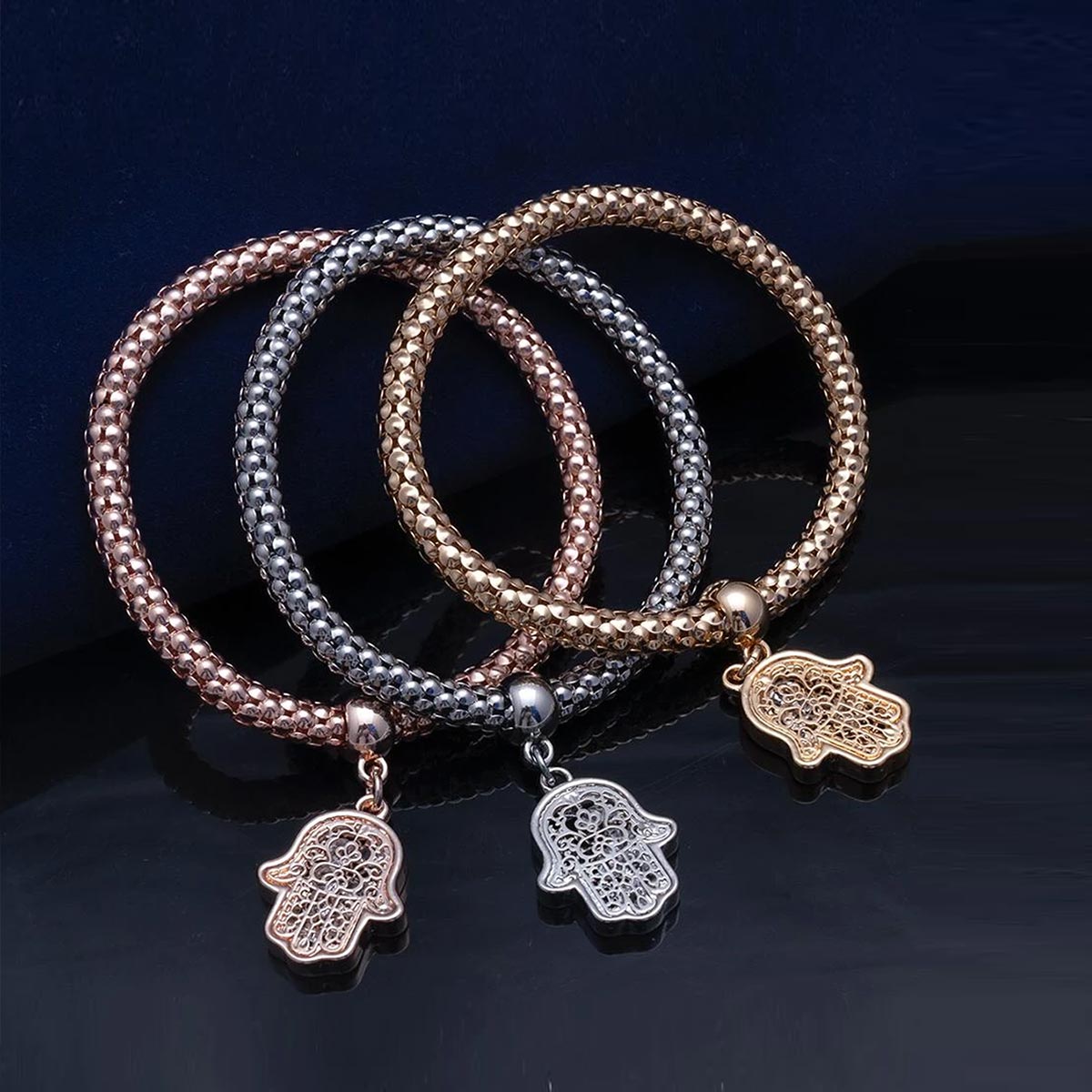 Magic in a Box - Tree of Life Hamsa Edition Charm Bracelets Gift Set