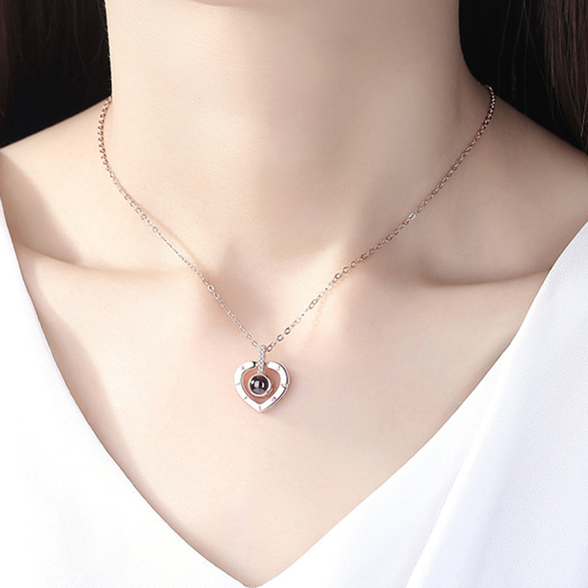 2 Sets of Hidden Love Languages Necklace