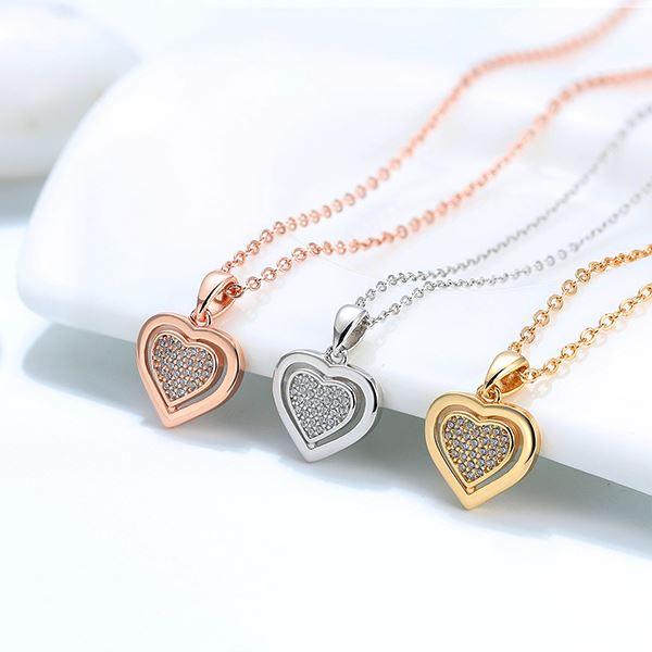 Brilliant Heart Pendant Necklace