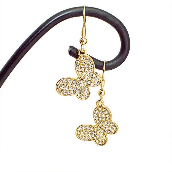Solid Butterfly Earrings