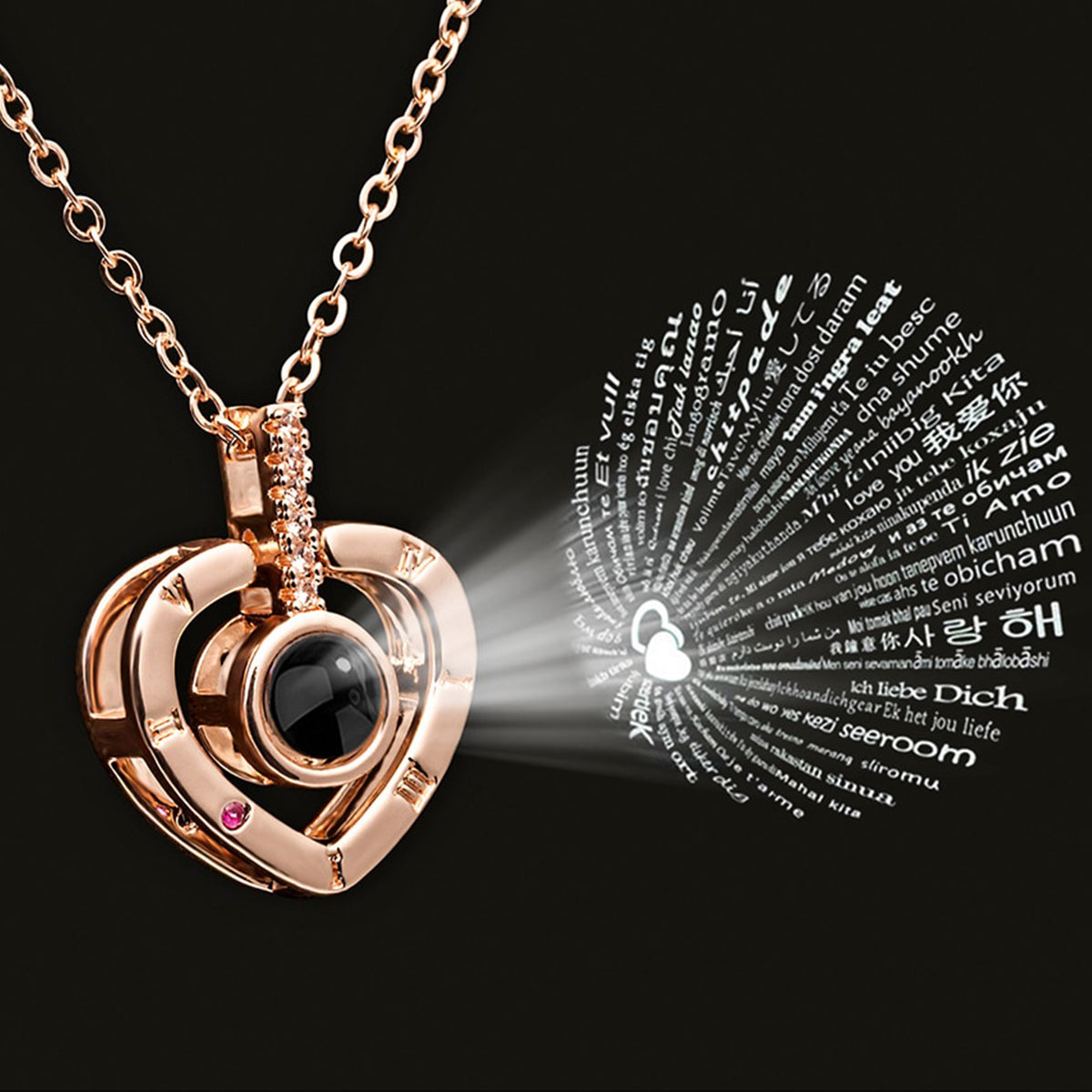 2 Sets of Hidden Love Languages Necklace