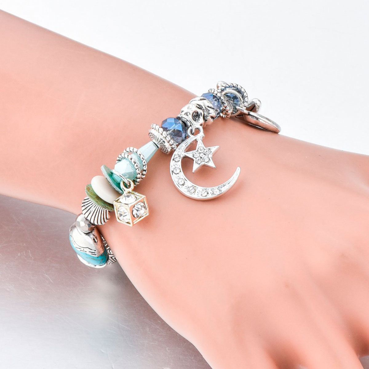 Nautical Nights Beaded Bracelet