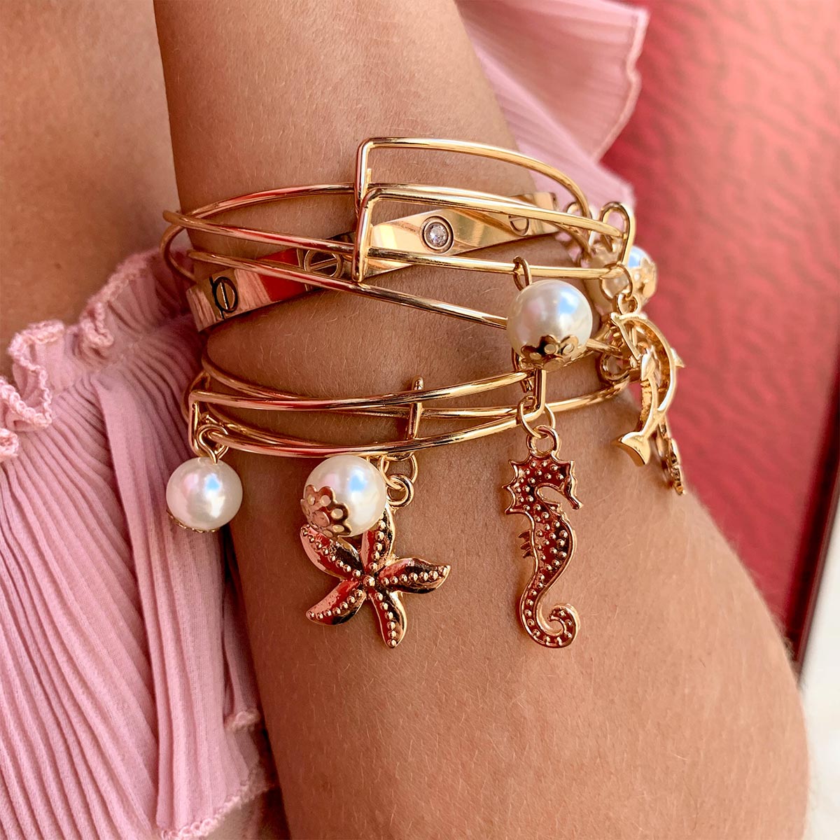Ocean Lover's Bangle Set