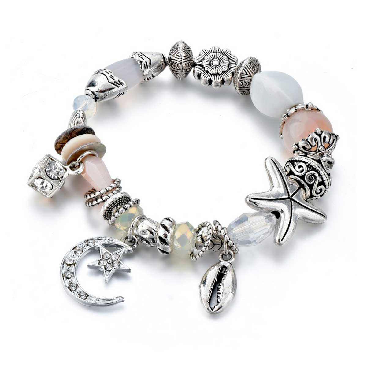 Nautical Nights Beaded Bracelet