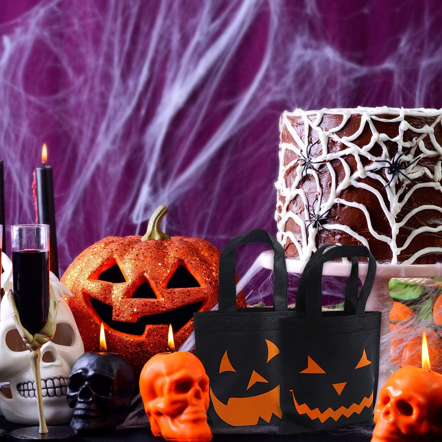 Halloween Jack-O'-Lantern Gift Bag