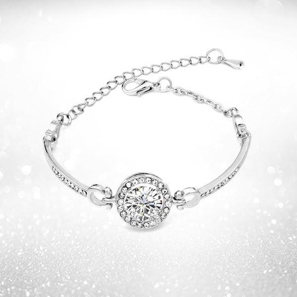 Centered Crystal Bracelet