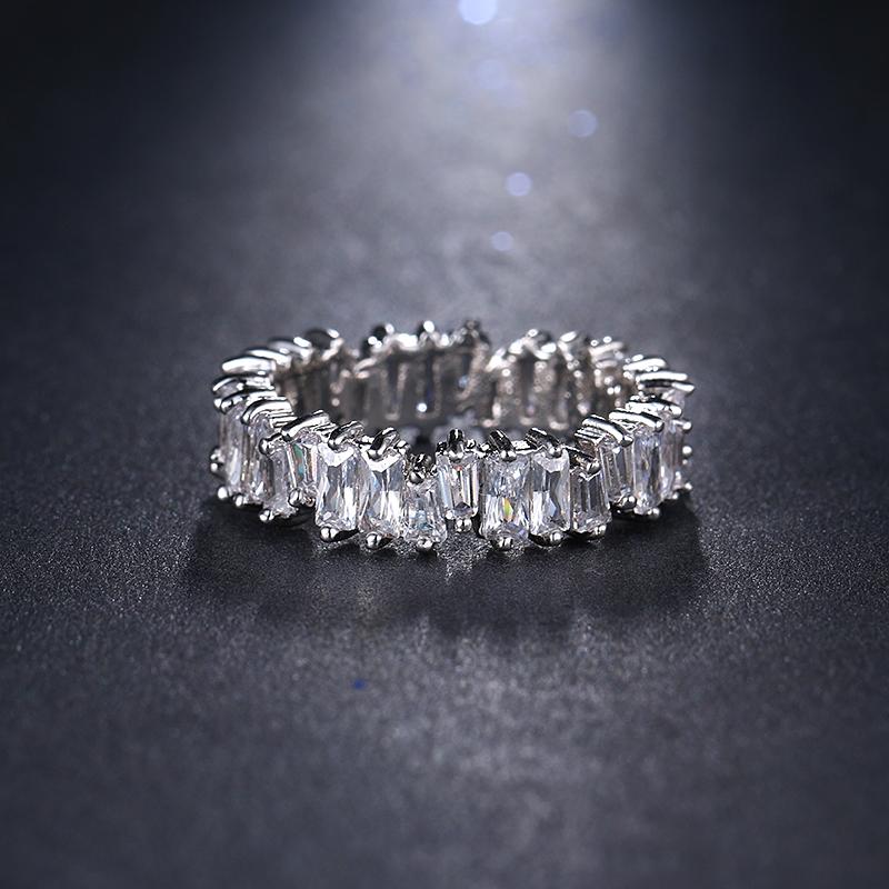 Baguette Crystal Ring
