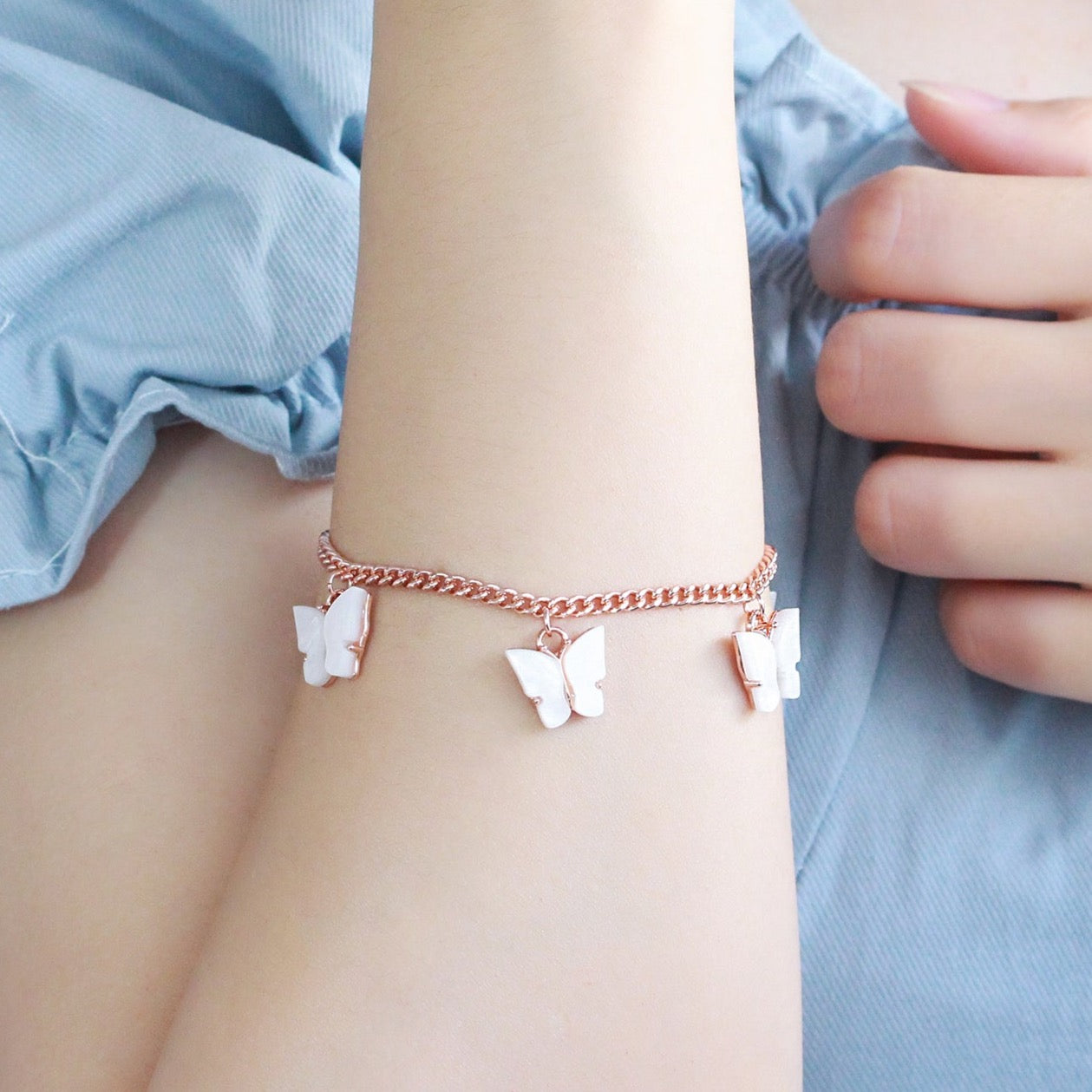 Butterfly Dreams Charm Bracelet