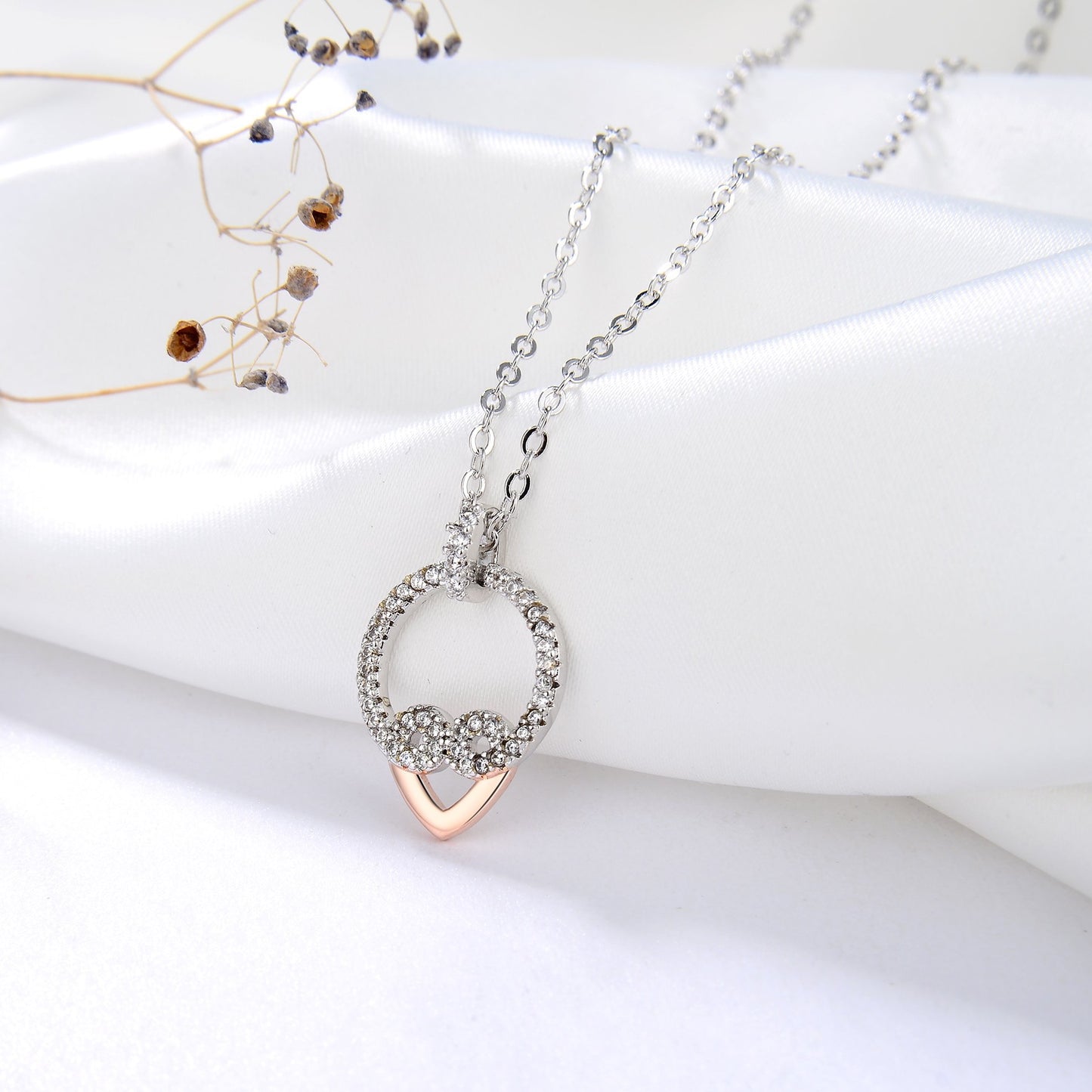Love Always Heart Pendant Necklace