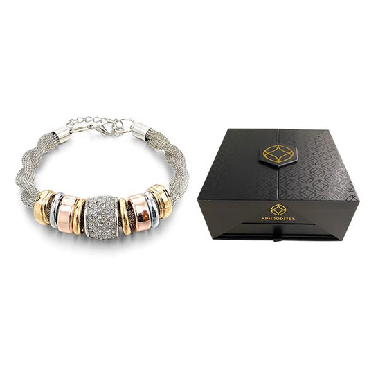 Magic in a Box - Entwined Silver Metal Bracelet Gift Set