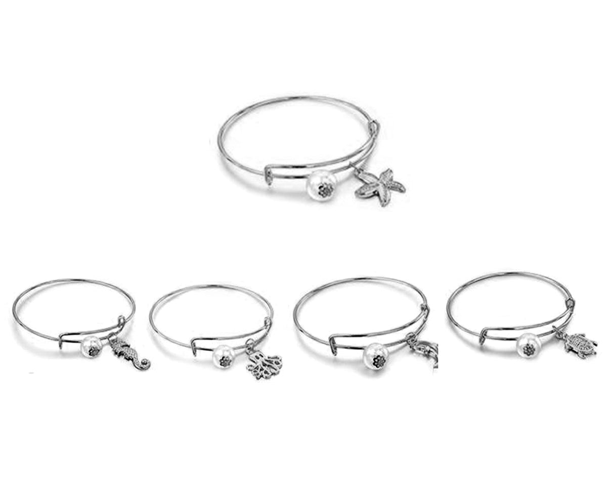 Ocean Lover's Bangle Set