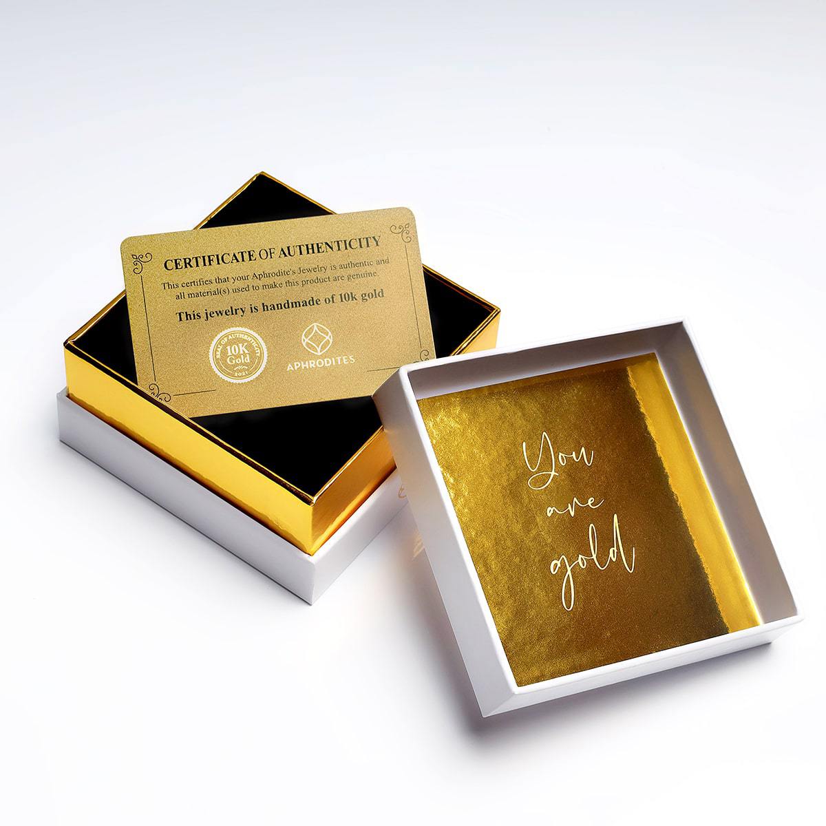 Strengthen Me - Solid Gold Dove Necklace Gift Set