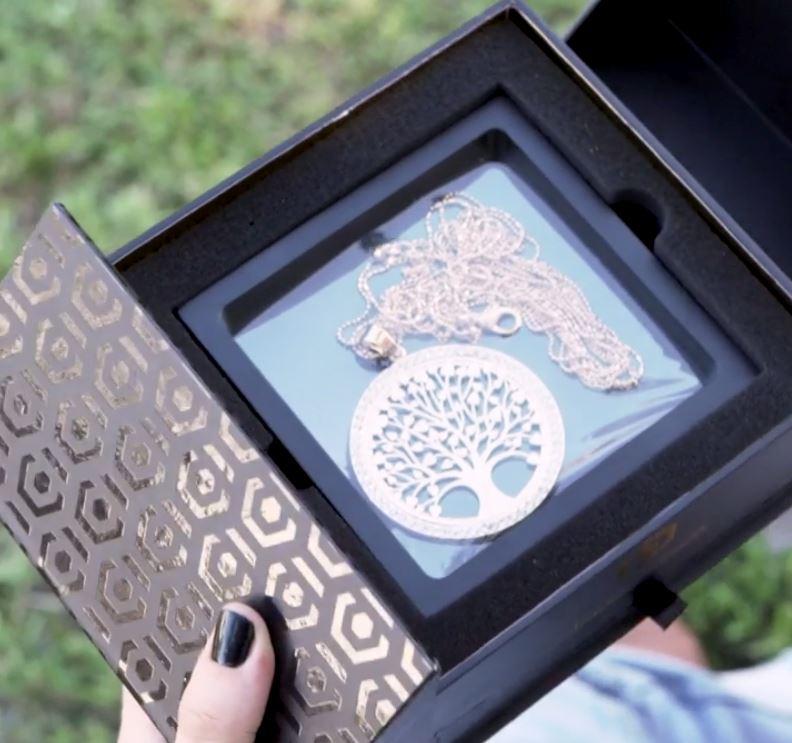 Magic in a Box - Tree of Life Pendant Necklace Gift Set