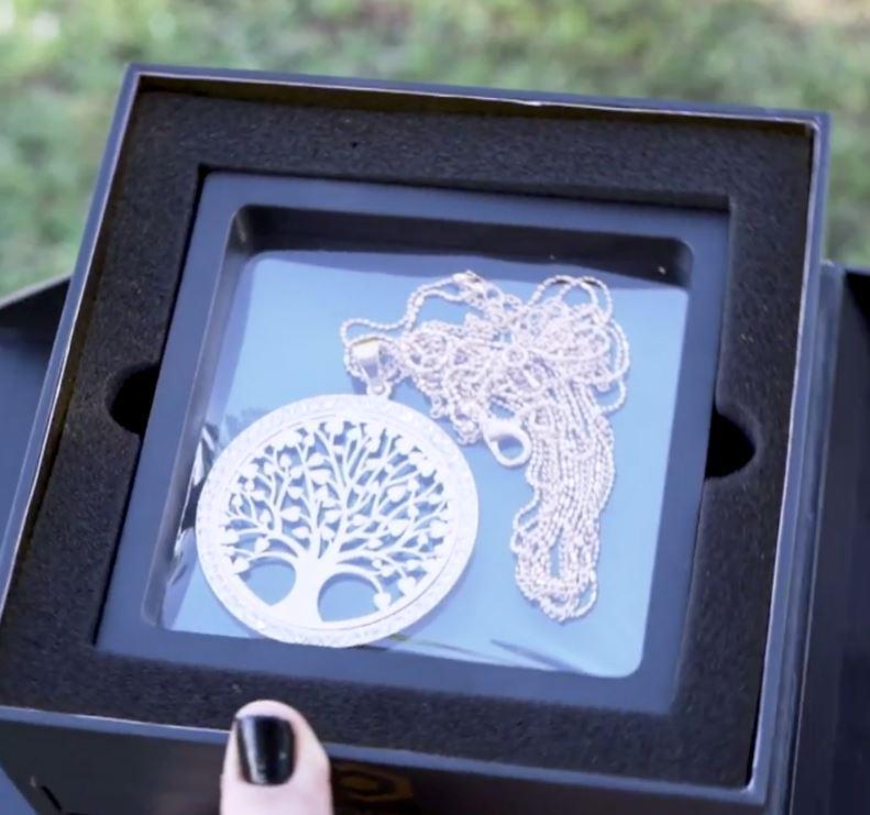 Magic in a Box - Tree of Life Pendant Necklace Gift Set