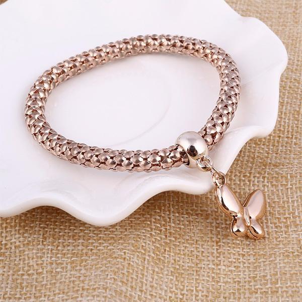 Magic in a Box - 2 Solid Butterfly Charm Bracelets Gift Sets