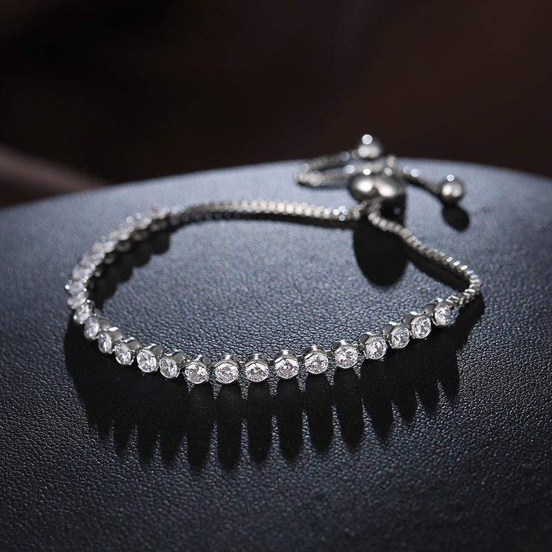 Classic Sparkle Set & Rhinestone Tennis Bracelet
