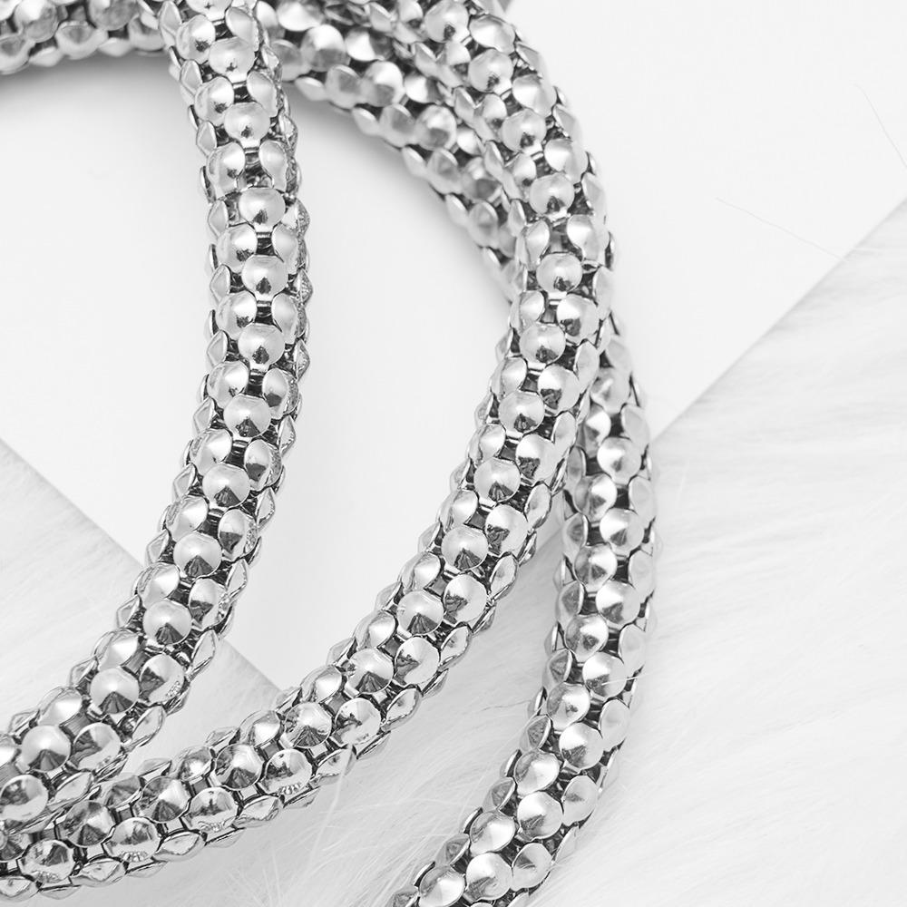 Silver Daisy Charm Bracelets