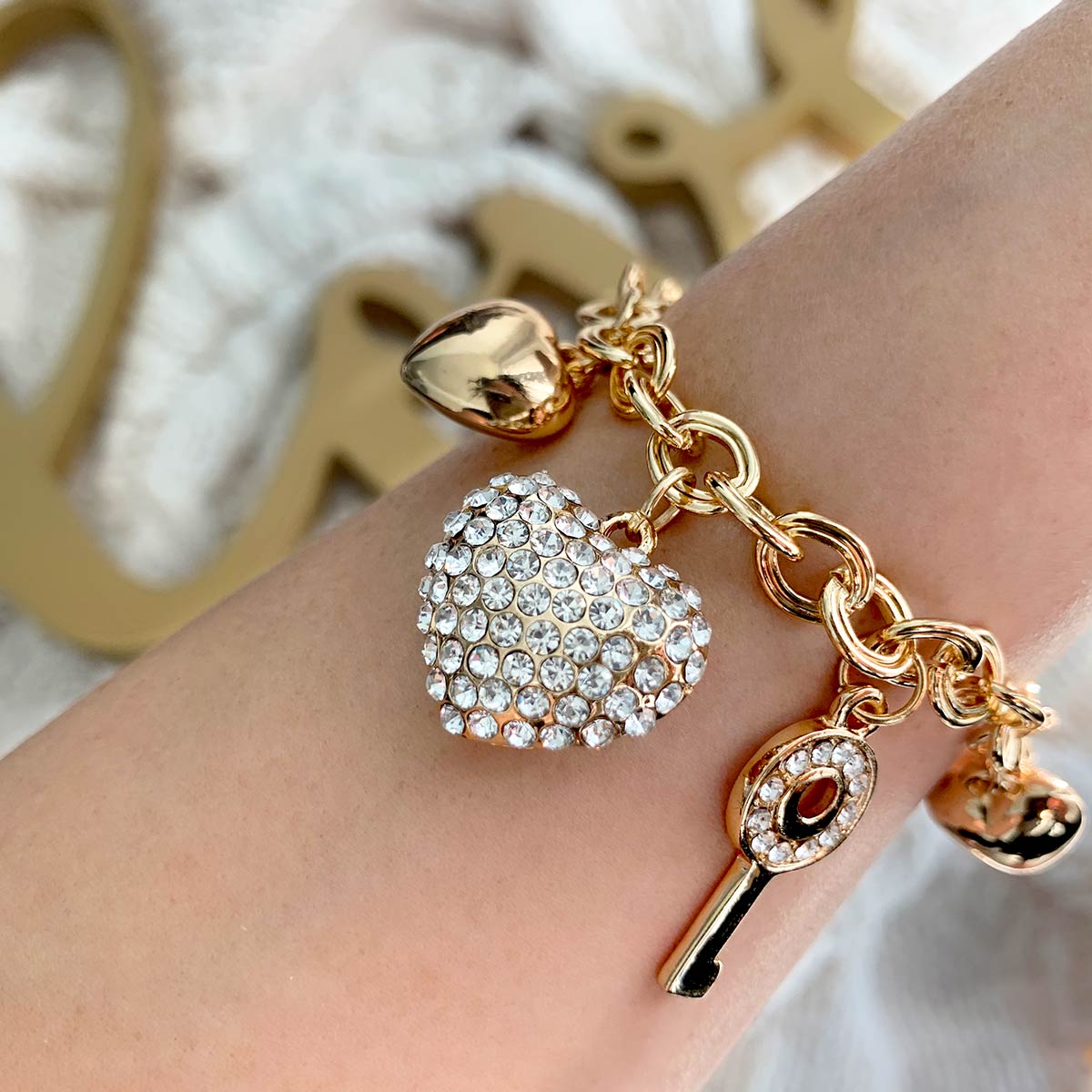 BUY 1 GET 2 FREE Glam Trio of Hearts