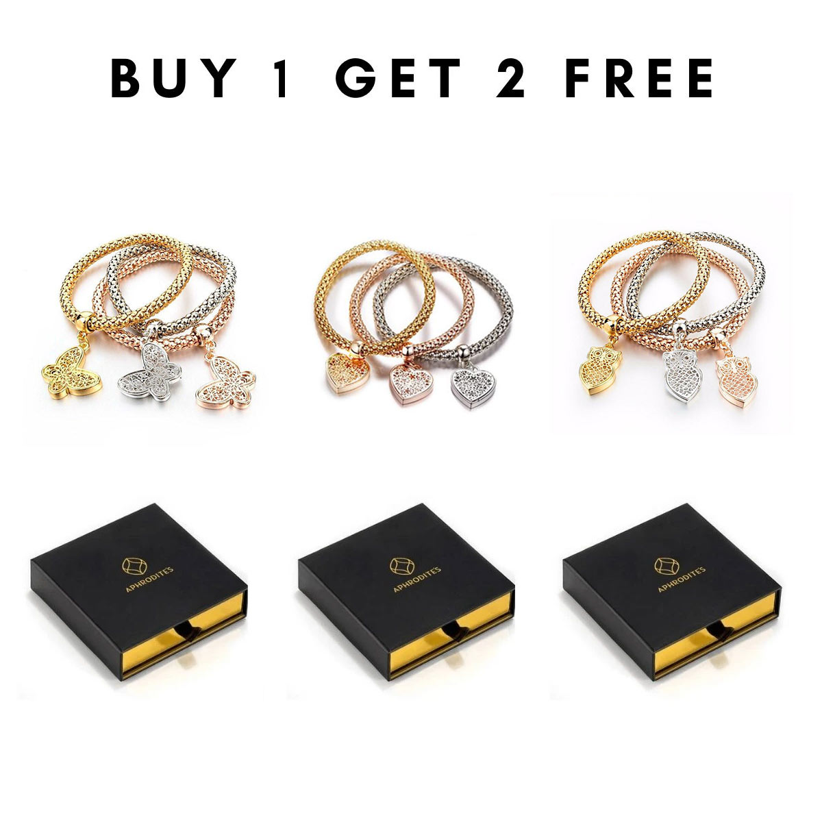 BUY 1 GET 2 FREE Glam Trio of Wisdom