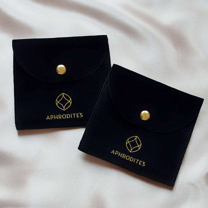 Aphrodite's Velvet Logo Jewelry Pouch Set (BUY 1, GET 1 FREE FOR 2 POUCHES)