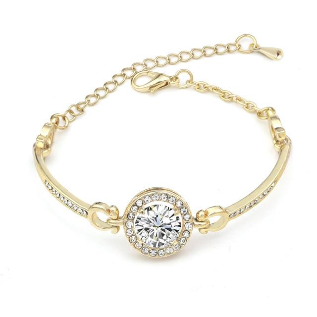 Centered Crystal Bracelet
