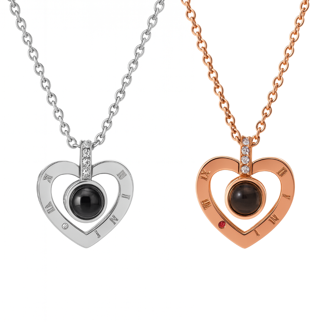 Hidden Love Languages Heart Edition Necklace