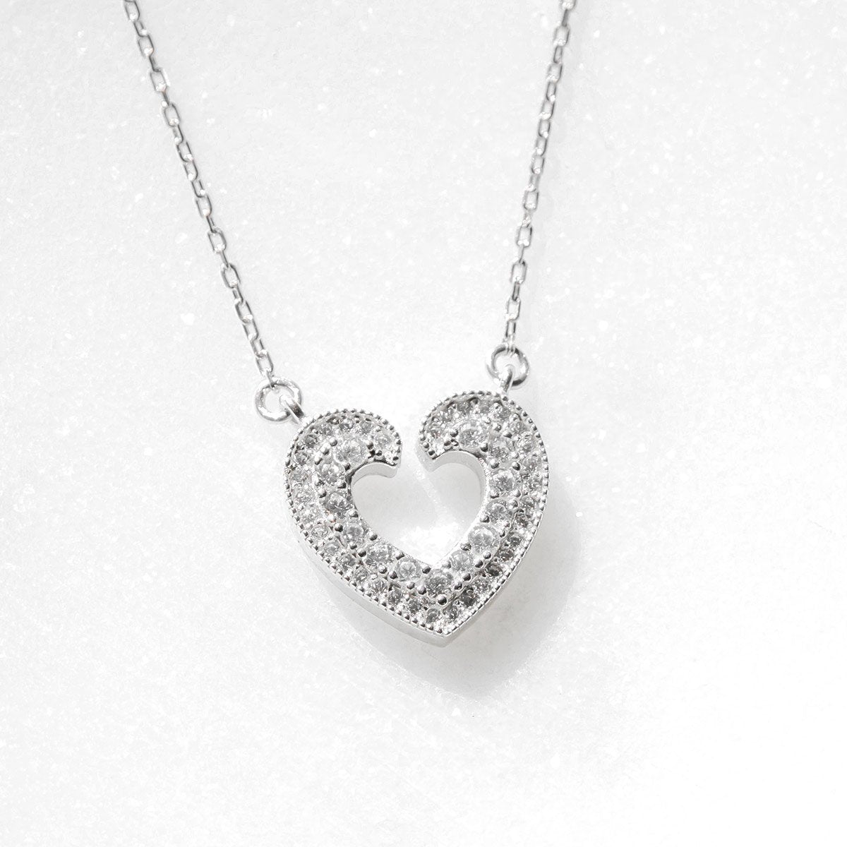 Thinking of You - Open Heart Necklace Gift Set