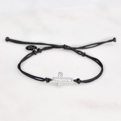 Faith - Cross String Bracelet Gift Set