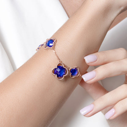 Dolce Vita Crystal Charm Bracelet