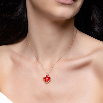 Dolce Vita Crystal Pendant Necklace (Large)