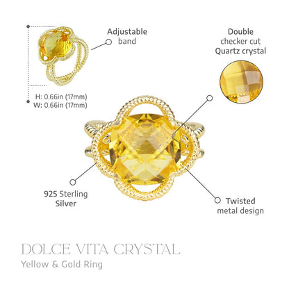 Dolce Vita Crystal Ring
