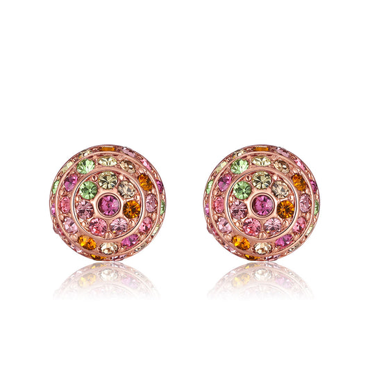 Tropic Crystals Stud Earrings