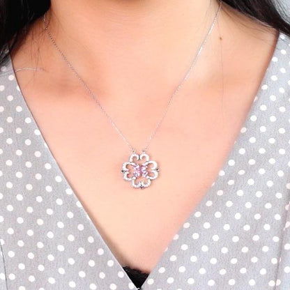 Blooming Flower Magnetic Necklace