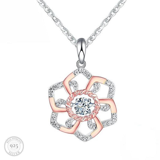 Luxe Perfect Petals Pendant Necklace