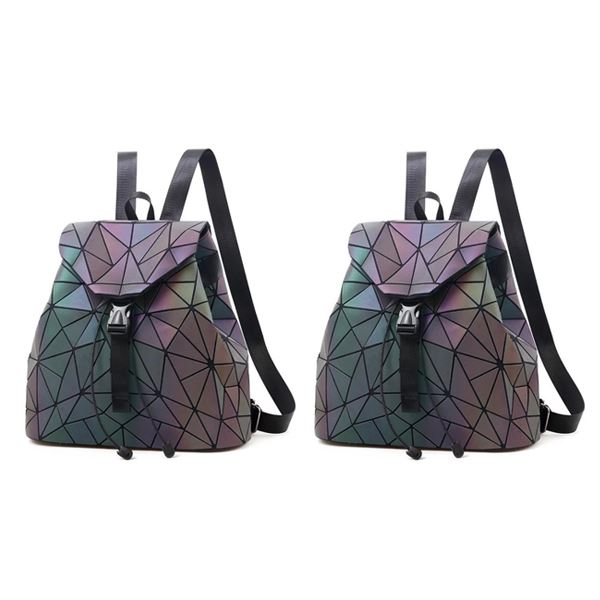 2 Sets of Chameleon Prism Backpack